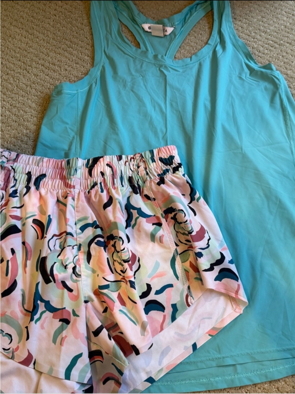Athleta Mint Turquoise Active Tank